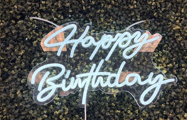 Rental store for LED Happy Birthday Sign in Allentown PA