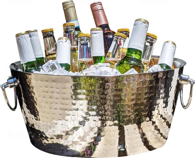 Rental store for Hammered Stainless Beverage Bucket in Allentown PA